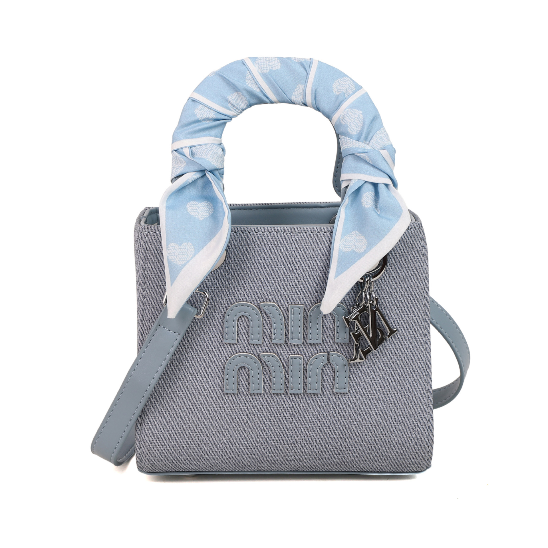 Women's Bag New High-End Princess Diana Style Versatile Embroidered Fashion Scarf Single Shoulder Handbag