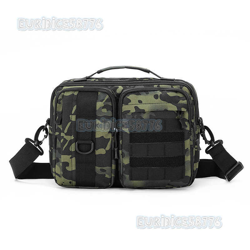 2025 New Commuter Bag Multifunctional Camouflage Crossbody Bag Outdoor Sports Lightweight Shoulder Bag Travel Lure Bag H250811