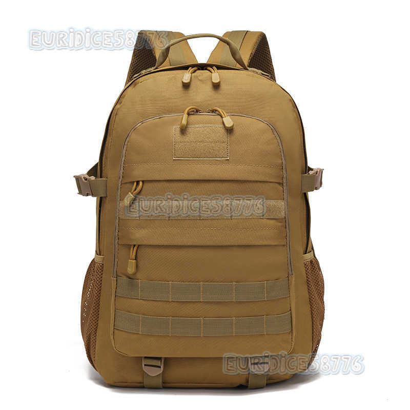 Military Fan Tactics Bag Outdoor Sports Mountaineering Bag Oxford Cloth Water Splash Camouflage Backpack H250811