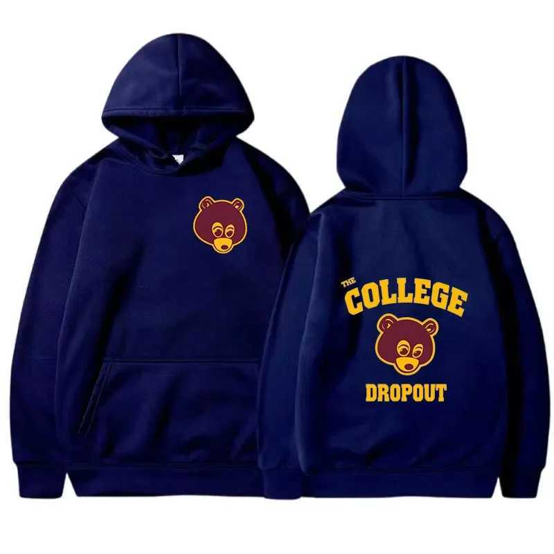 Best Famous The College Dropout Graphics Hoodie Men Womens Hip Hop Rap Vintage Sweatshirt Male Casual Hoodie X250812