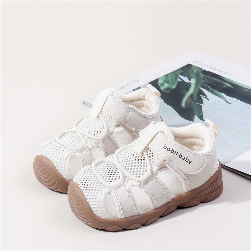 Selling Summer Breathable Mesh Sandals Baby Unisex First Walking Fashionable n Toddler Shoes 02Y BM508L w250725