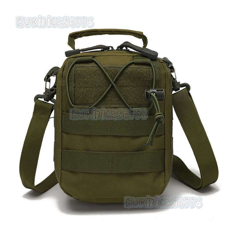 Outdoor Military Fan Camouflage Riding Mountaineering Light One Shoulder Messenger Bag Digital Storage Bag Waterproof One Shoulder Bag H250811