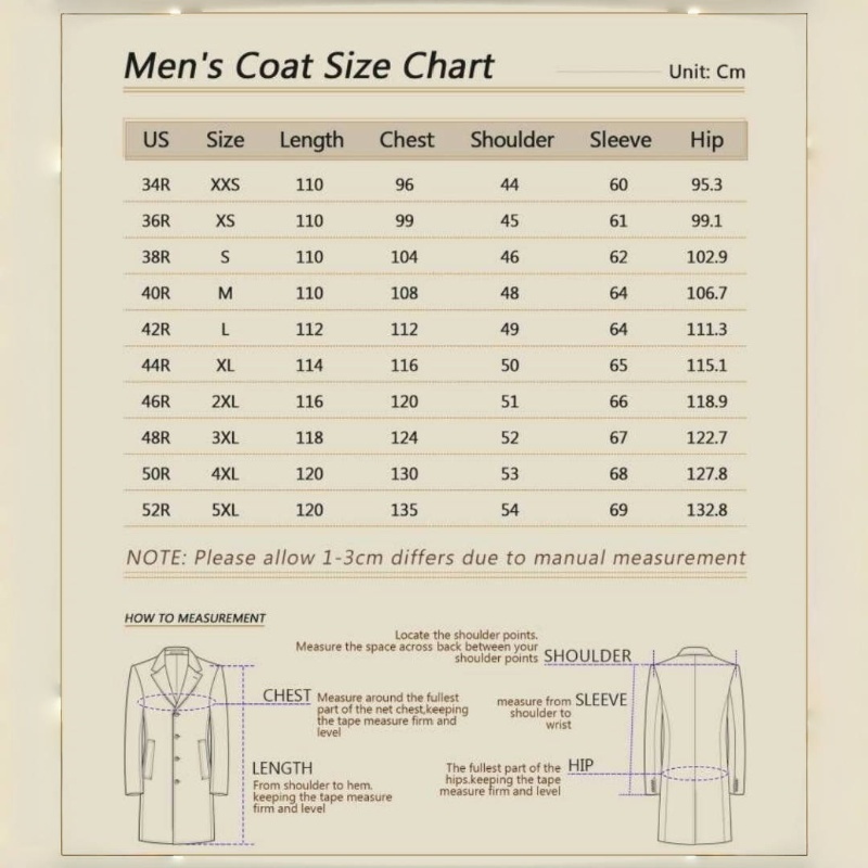 Classic Men Long Coat Wool Blends Notched Lapel Trench Coats Double Breasted Warm Jacket Plus Size Business Blazers Customized