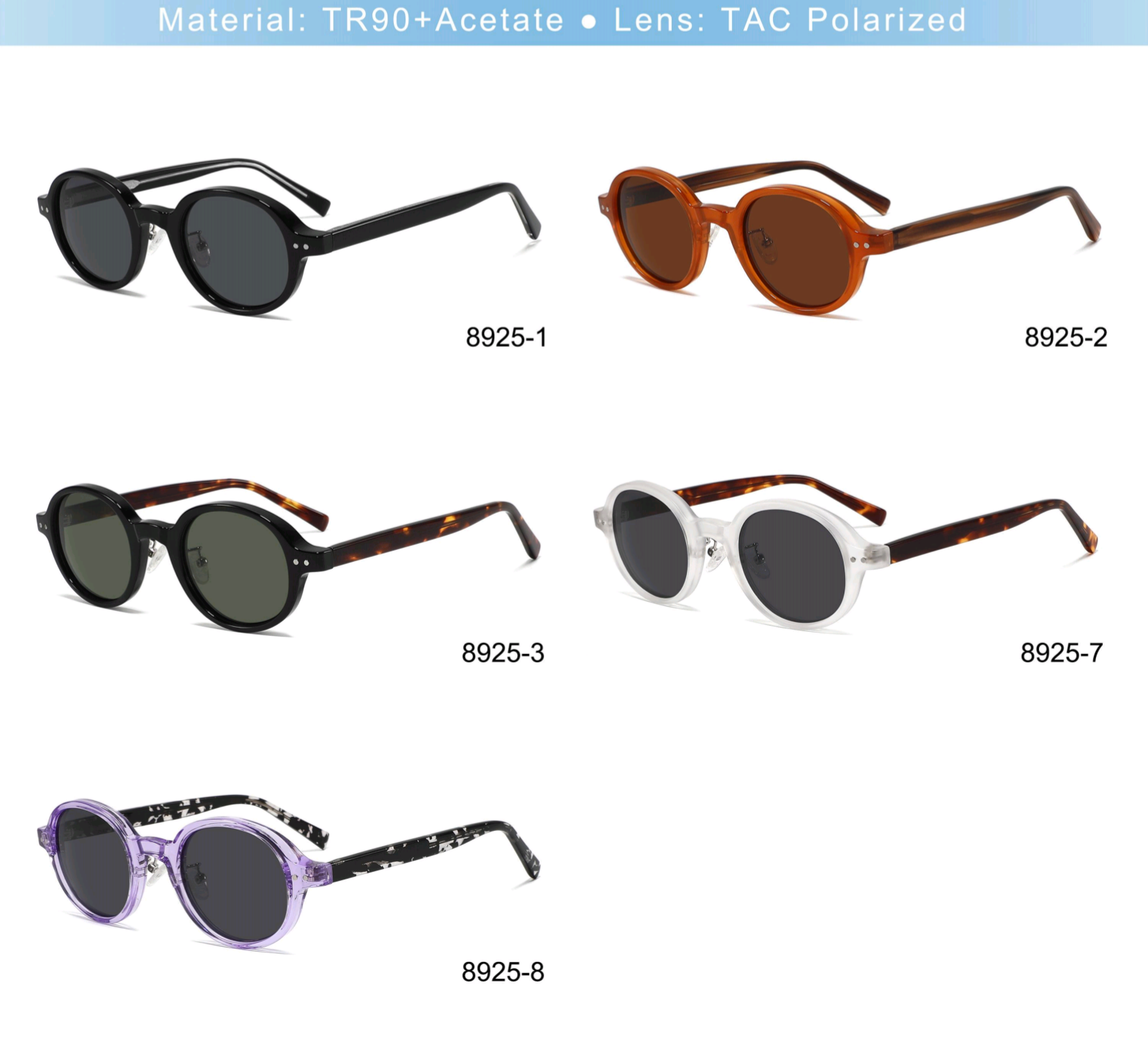 Sleek thin-frame Sunglass minimalist titanium frames gentlemens women's polarized lenses lightweight UV400 protection business rooftop pj2