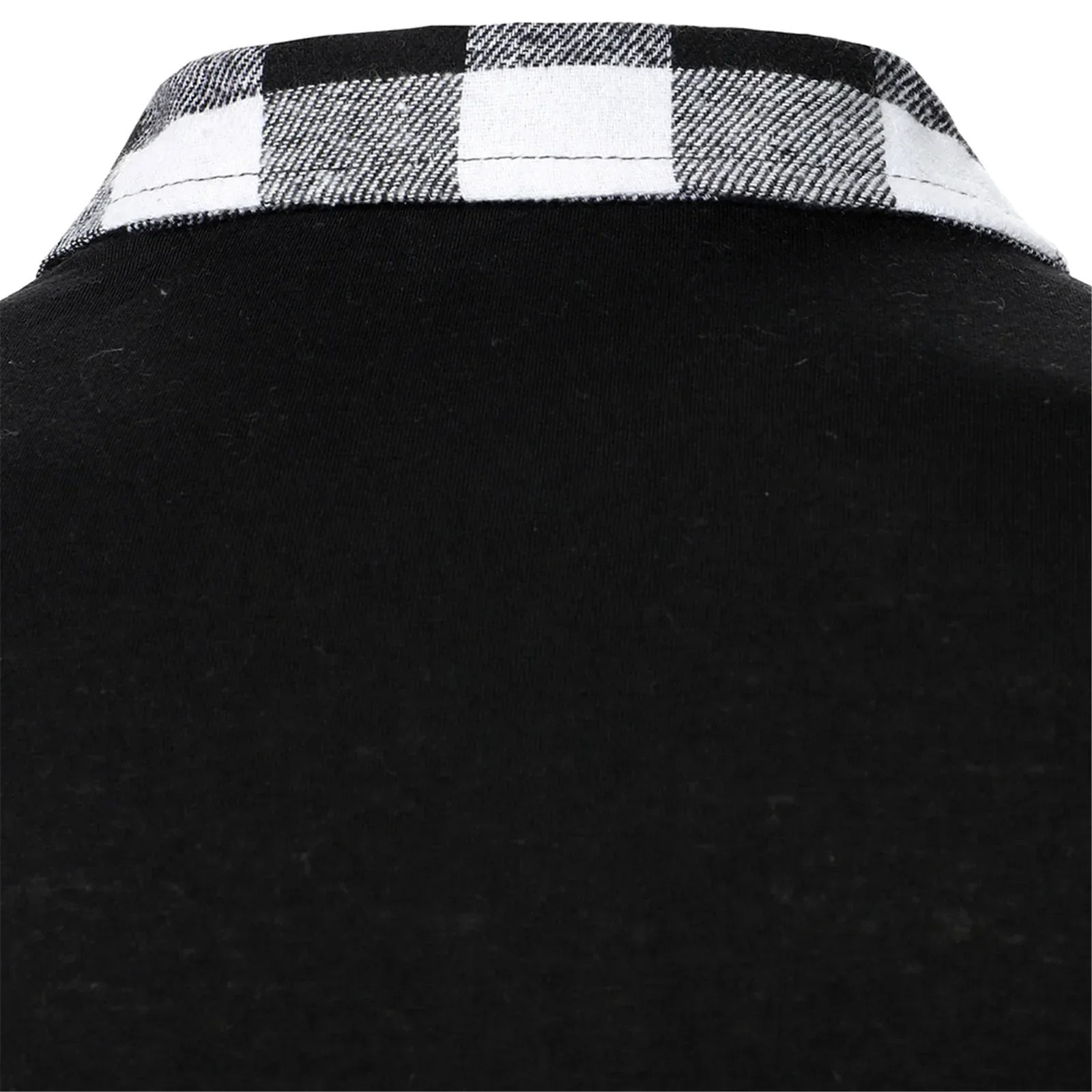 Customizable Long Sleeve Checked Shirt 250811