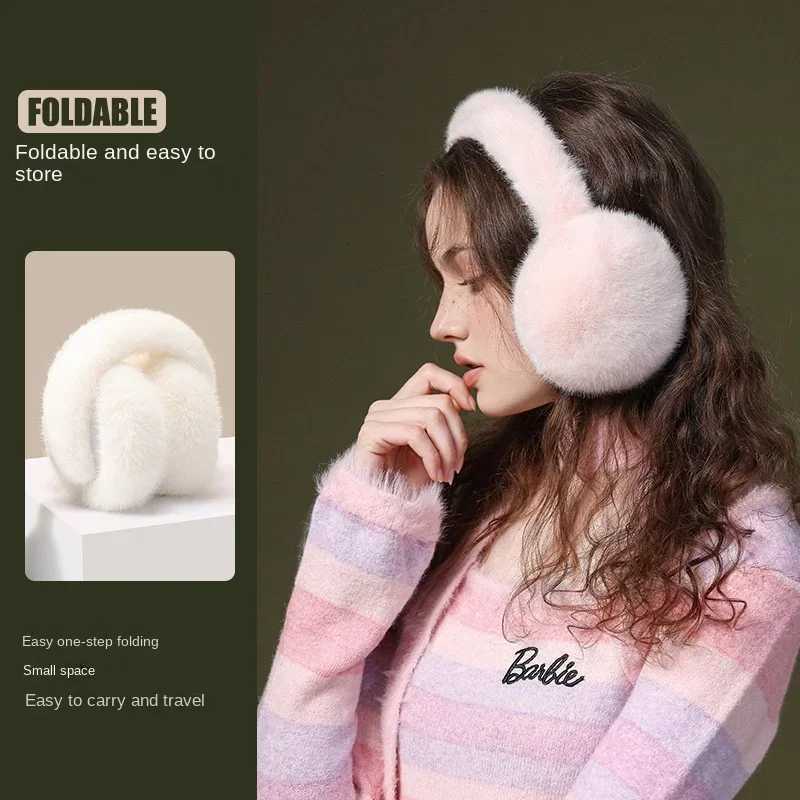 Soft Plush Ear Warmer Winter Warm Earmuffs for Women Men Fashion Solid Color Earflap Outdoor Cold Protection Ear-Muffs Ear Cover XJ250812