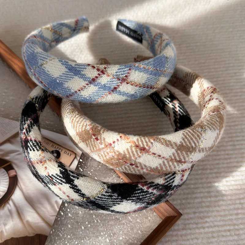 Autumn/Winter Retro New Latt Sponge Bands Face Wash Hair Hoop for Women Girls Elegant Hair Band Fashion Hair Accessories X250812