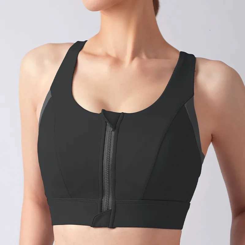 Womens High-Impact Sports Bra Breathable Shockproof Padded Gym Running Fitness Double Layer Seamless Underwear Z250812