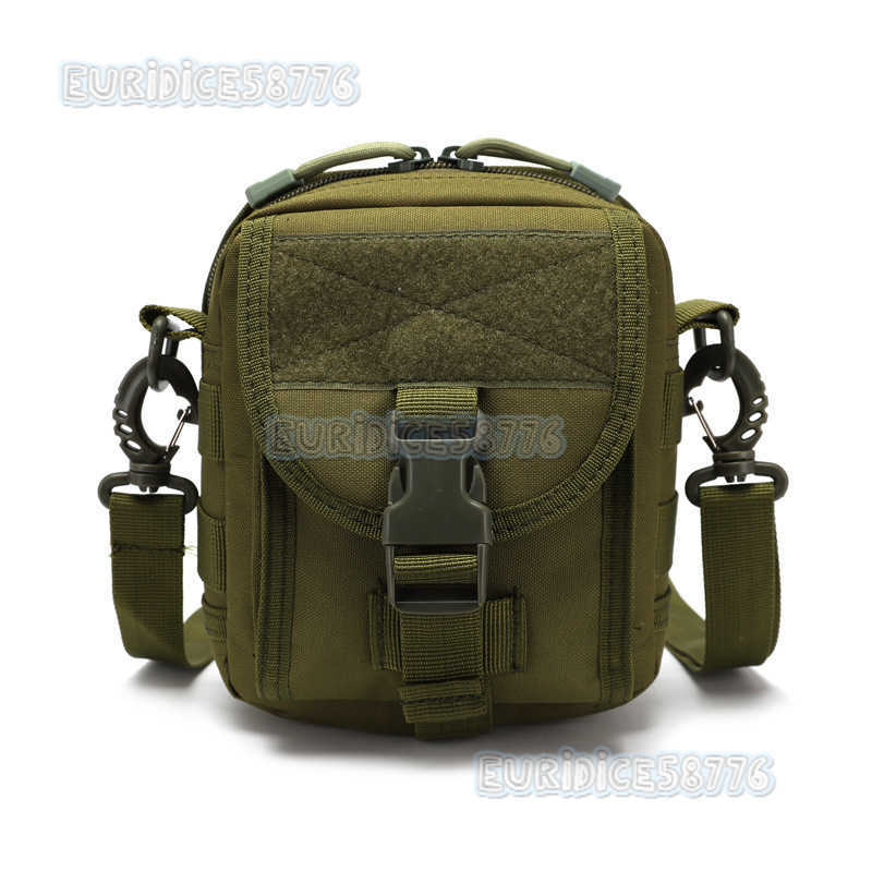 Okali Outdoor Sports Kit Molle Expansion Mobile Phone Bag Small Waist Bag Multifunctional Single Shoulder Messenger Bag H250811