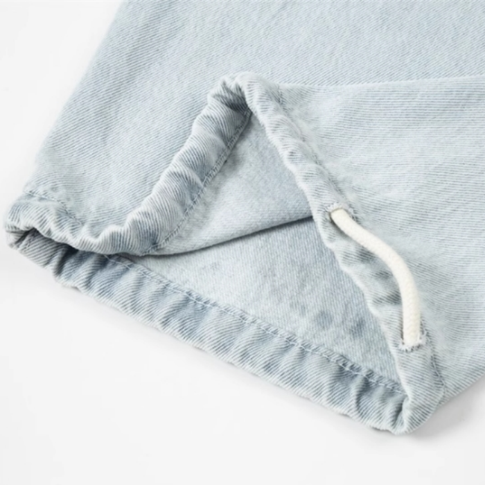 mens designer jeans Solid color Loose straight leg pants hip hop streetwear pants casual streetwear casual designers joggers Jeans drawstring pants