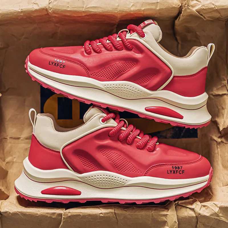 2025 Spring New Arrival Mens Shoes Low Cut Soft Soled Breathable Walking Shoes Trendy Casual Sports Shoes Male Trainers Z250812
