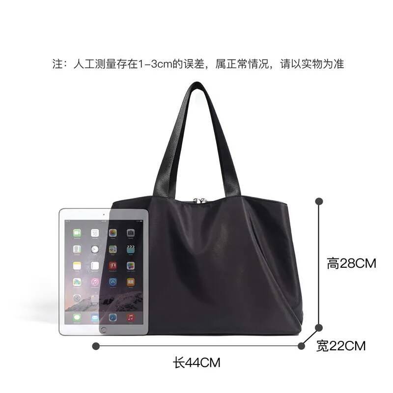 2025 canvas nylon fold tote bag high quality Fashion women shoulder handbags outdoor travel gym shopping underarm bags men large ddmymarket