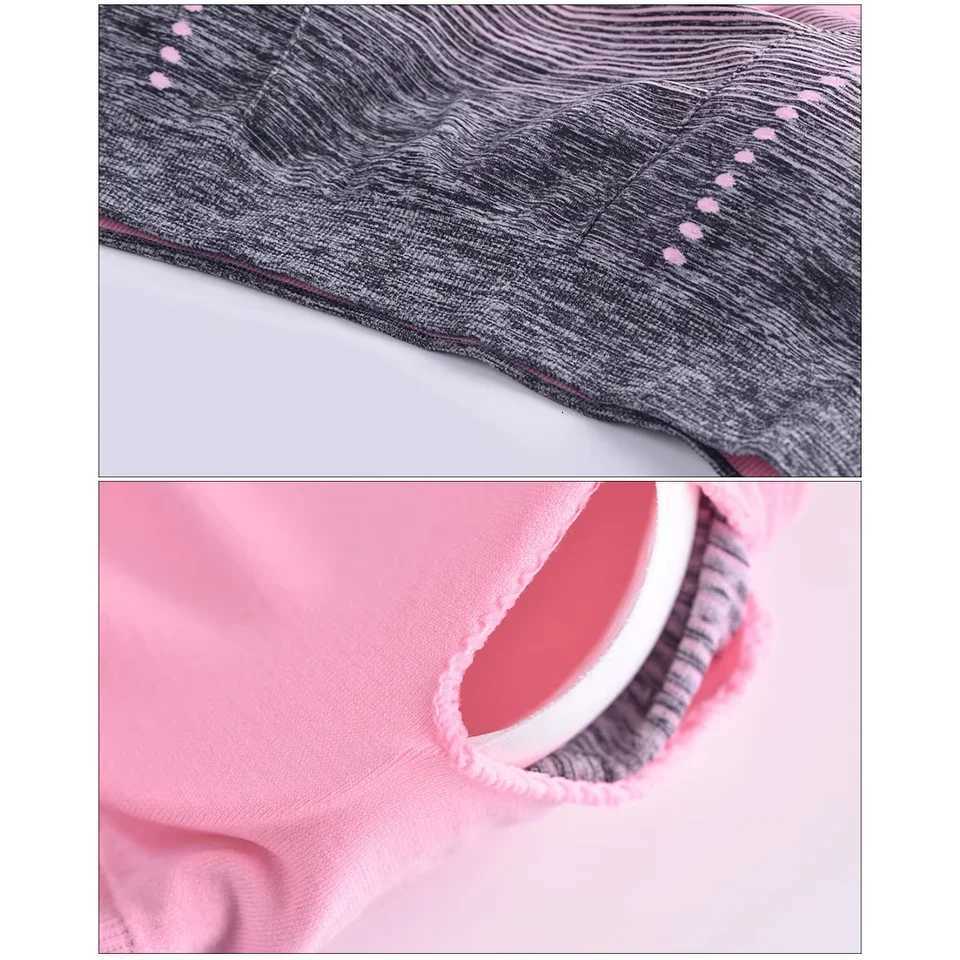 Women Sports Bra Shock-absorbing Bra Breathable Shock-proof Underwear Steel Ring Free Bra Running Vest Fitness Workout Tops Z250812