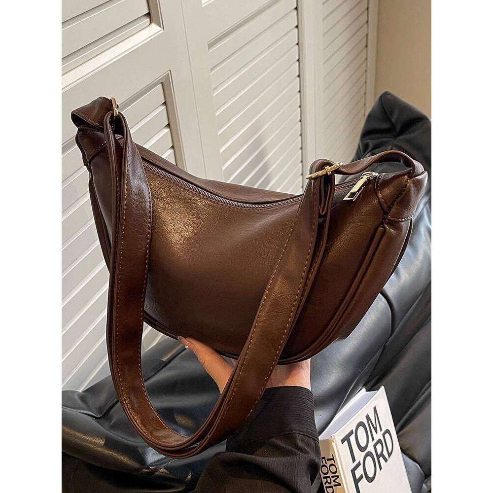 toteBag Shoulder bag ROSE NOIRE Women Crossbody New Spring Summer Large Capacity Niche Design High End Feel Single Dumpling Bag