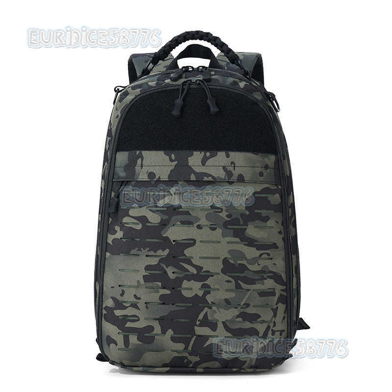 New Outdoor Multifunctional Backpack Large Capacity Hiking Climbing Bag Camouflage Camping Tactical Backpack H250811