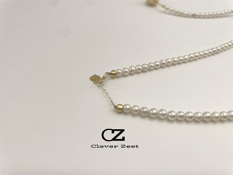 Natural freshwater pearl necklace Natural seawater pearl necklace 18k gold Vintage High quality Mixed colors Natural Tahitian pearls, natural South Se