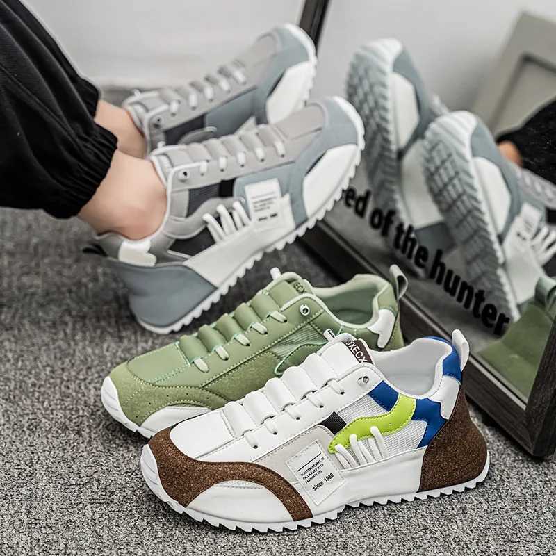 New Large Size 47 48 Mens Sports Shoes Comfortable Breathable Lace-up Casual Shoes Round Toe Sole Shoes Sneakers for Men Tennis Z250812
