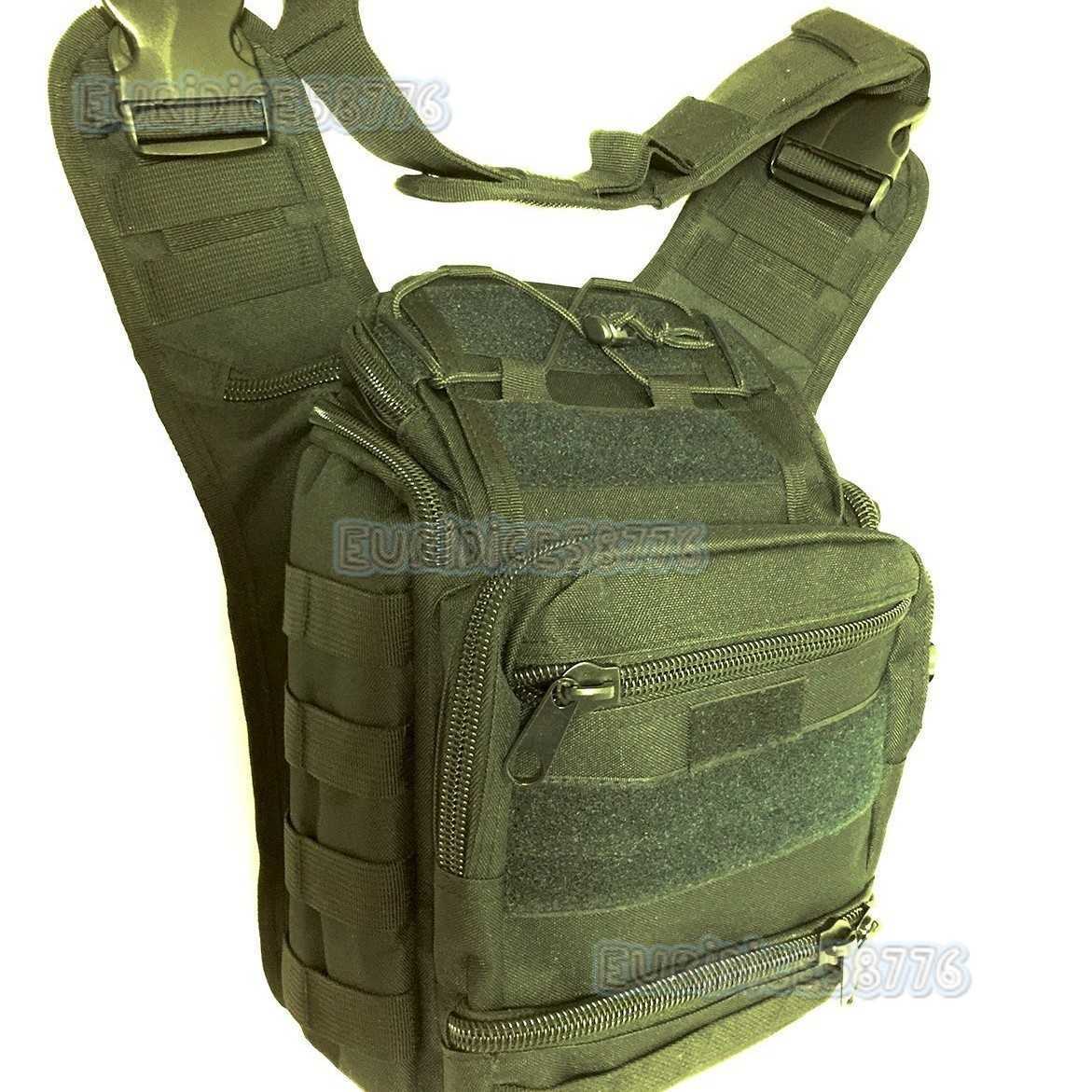 Saddle Bag Tactical Single Shoulder Double Shoulder Chest Bag Waterproof Camouflage Crossbody Photography Bag Gannet Saddle Bag H250811