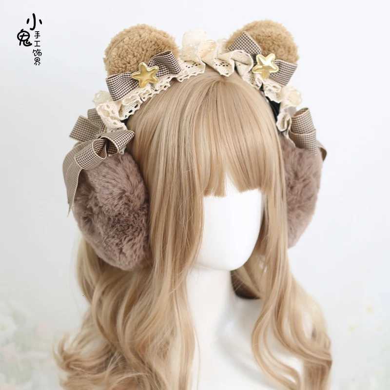 Soft of cute bear ear package for women cat ears winter earmuffs plush earmuffs warm ear warm XJ250812