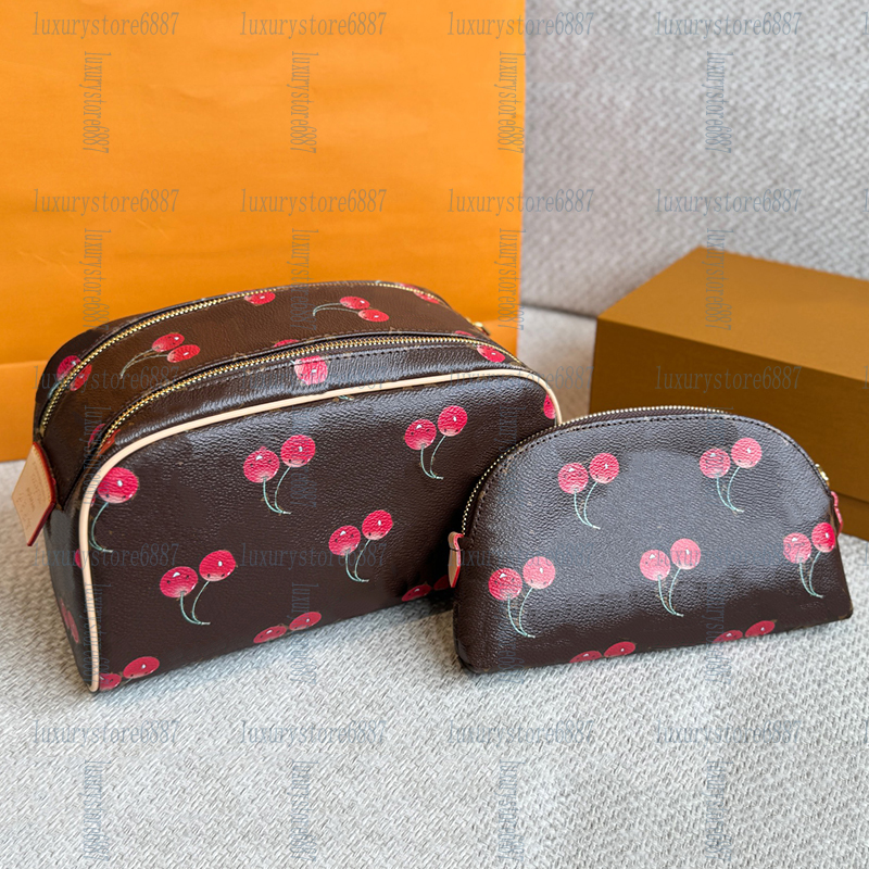 Men And Women Travel Large Capacity Toiletry Bag Purse Makeup Toilet Bag Beauty Makeup Box Pocket Double Zipper Bag Shopping Black Bag k69870