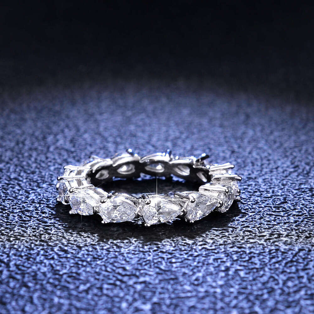 S Silver Moissanite Tail Women's Jewelry Stackable Designer R Jewelry