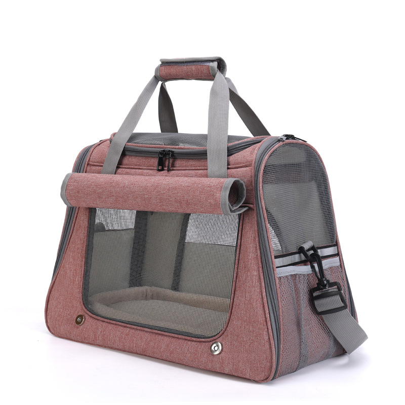 Beni Pet Breathable Cat Backpack - Portable Pet Carrier with Hand-Held Space & Crossbody Design