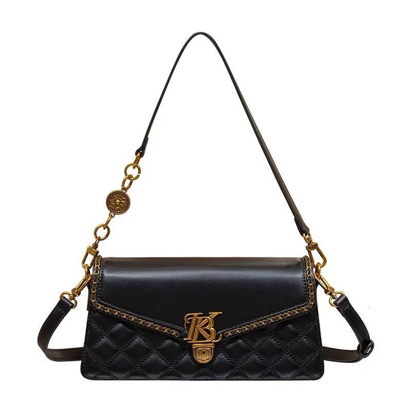 Women's handbag black armpit 2025 new autumn and winter high-end feeling light designer single shoulder crossbody bag