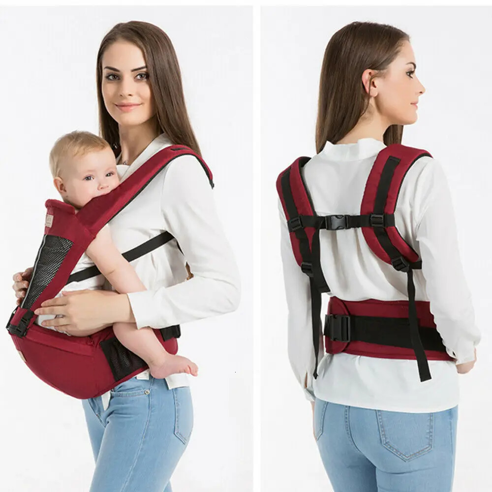 born Baby Kangaroo Toddler Sling Wrap Portable Infant Hipseat Soft Breathable Adjustable Hip Seat 036 Months 250725