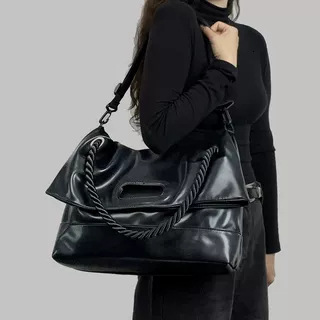 Luxury bag designer bag Faux Denim Soft Leather Tote Bag for Women 2025 Class Commuting Large Capacity Crossbody Bag Commuting Large Shoulder Bag