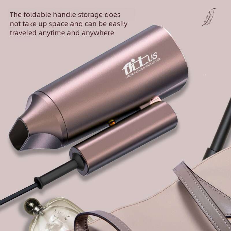 Blue Cold Air Hot Air Adjustable Hair Dryer for Professional and Home Beauty - Precise Thermal Control