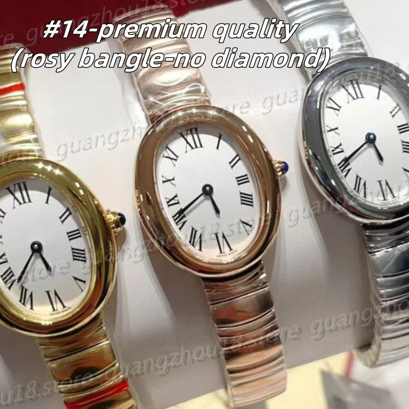 (go off picture not the description) Fashion Designer Mini Bangle Watch Women's Waistwatch Gold Silver Rose Gold Watchband Couple Festival Gifts 31304 32035