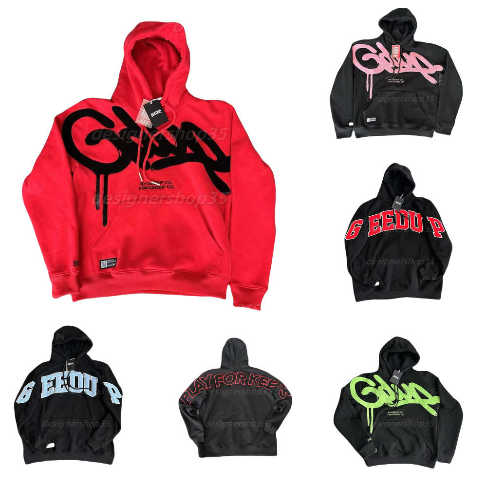 designer GEEDUP casual hoodie cotton jacket 2025 Mens Tracksuits Top Tracksuit Towel embroideries Hoodie Womens Hoodies fashion Pants 5A About 1 month in advance 99