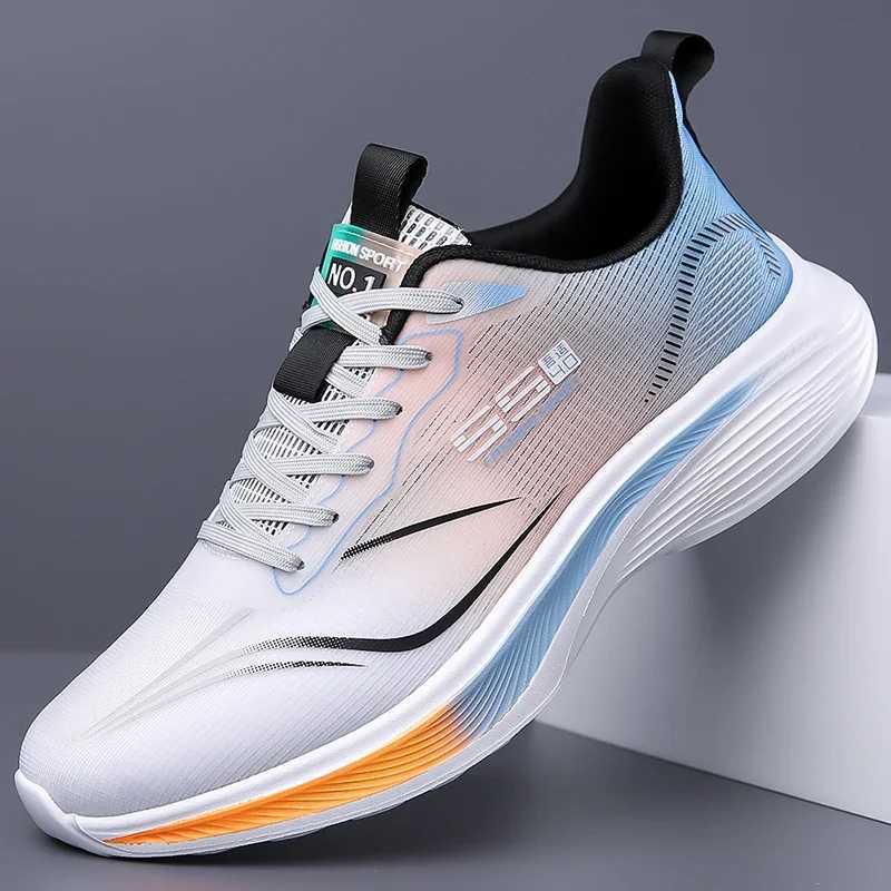 Carbon Plate Marathon Shoes Men Casual Sneakers Air Cushion Comfortable Lightweight Sports Running Shoes Male Footwear Z250812
