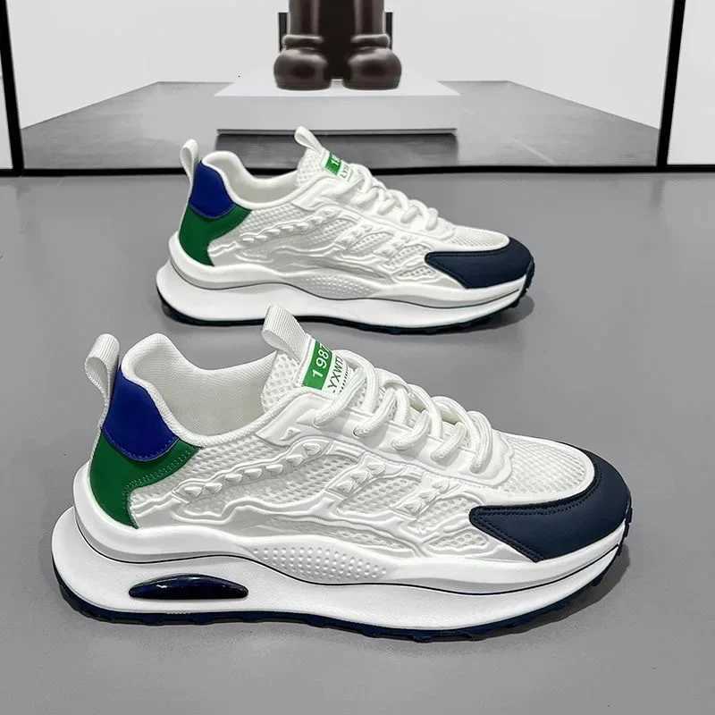 New Mens Shoes Lace-up Men Sneakers Breathable Platform Shoes Comfortable High Quality Casual Sneakers Non-slip Mens Tennis Shoes Z250812