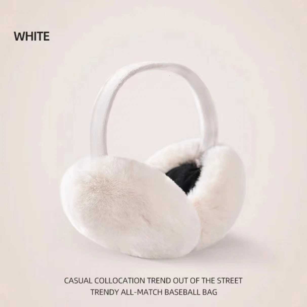 Winter Warm Ear Cups Ear Cups for Men and Women Foldable Soft Plush High-Value Cold and Anti-Freeze Riding Warmth XJ250812