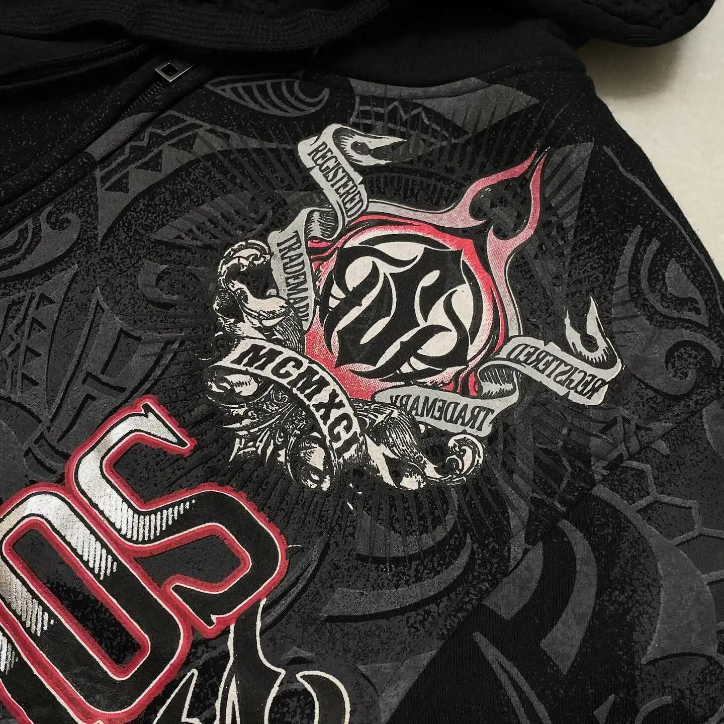 South Pole New Y2k Street Fashion Oversized Print Sweater Hoodie Men Harajuku Retr Hip Hop Popular Casual Sports Hooded Sweater Y250811