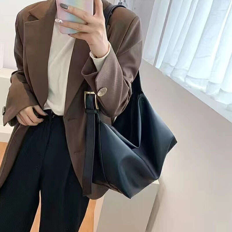 Spring Summer New Large Capacity Single Shoulder Crossbody Korean Style Women's Bag Loose Trench Coat Match B5