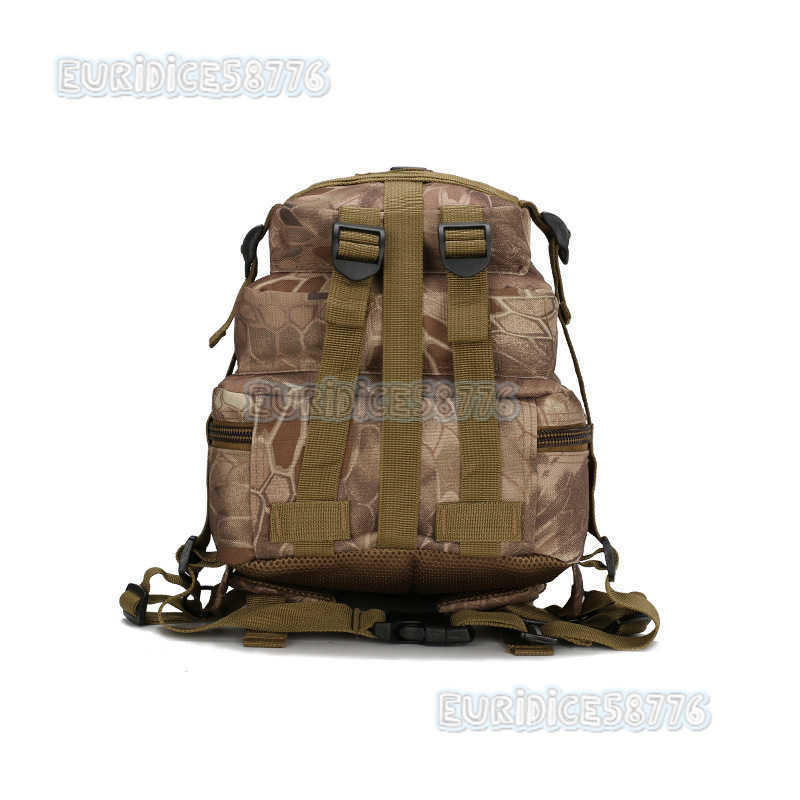 Military Enthusiast Tactical Bag Outdoor Sports Hiking Bag 30l Oxford Waterproof Camouflage 3p Backpack H250811 001