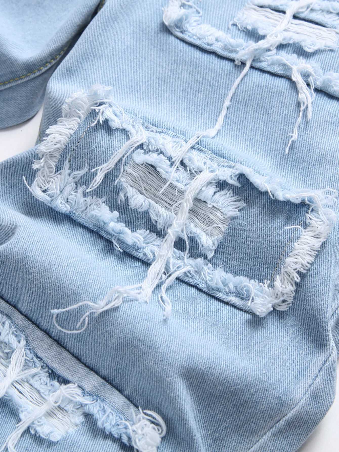 2024 High Street Mens Jeans Ankle Length Pants Denim Skinny Ripped Solid Vintage Wash Distressed Slim Fit Pockets X250812