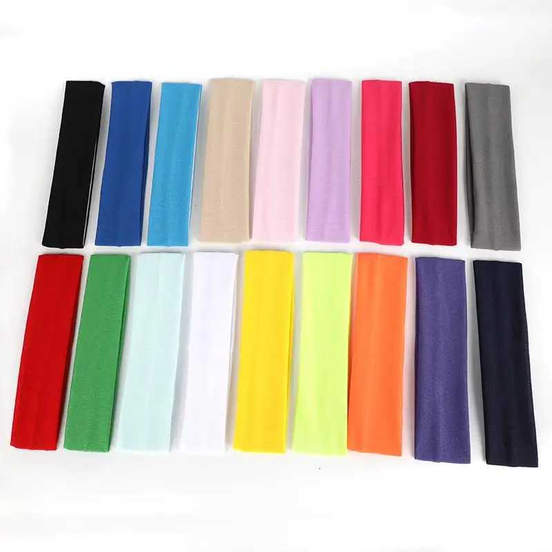 Men Sport Elastic Bands Thick Non-Slip Sweatband Sports Gym Band Men Breathable Basketball Fitness Yoga Hair Band X250812