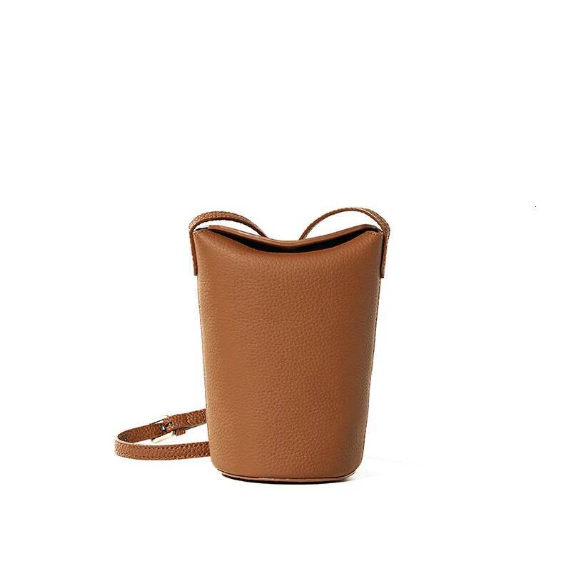 Small and exquisite handbag, soft leather summer women's crossbody bag, top layer cowhide high-end mobile phone bag high-quality