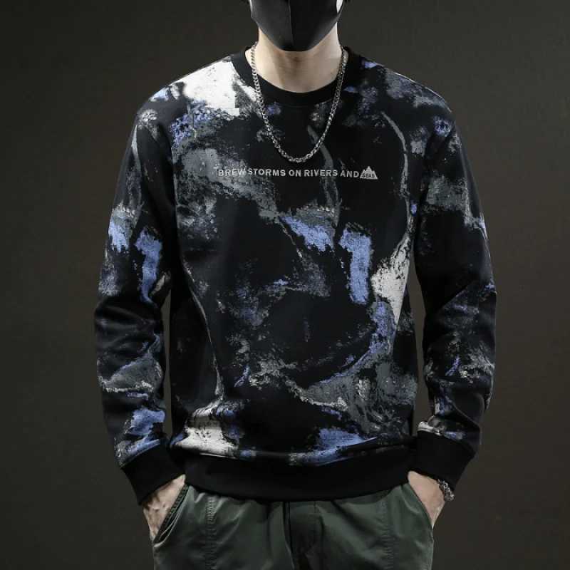 Sweater for Men 2024 New Autumn and Winter Fashion Personality Stylish Loose plus Size Casual Mens Outfit Tops Y250811