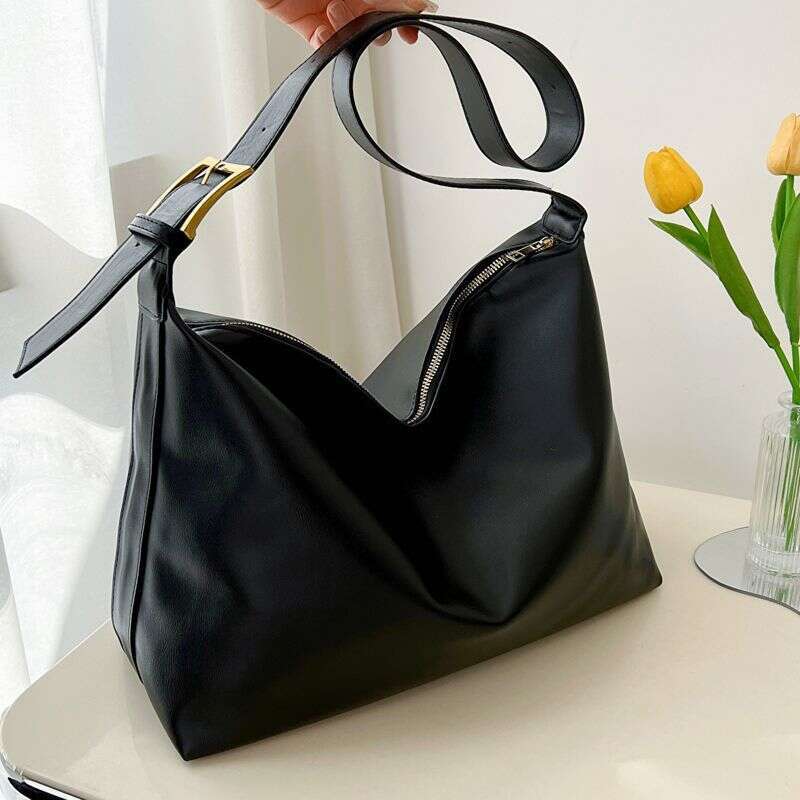 Capacity for Designer Women 2025 New Trendy Tote Niche Single Shoulder Crossbody Large Luxury College Student Class Bag