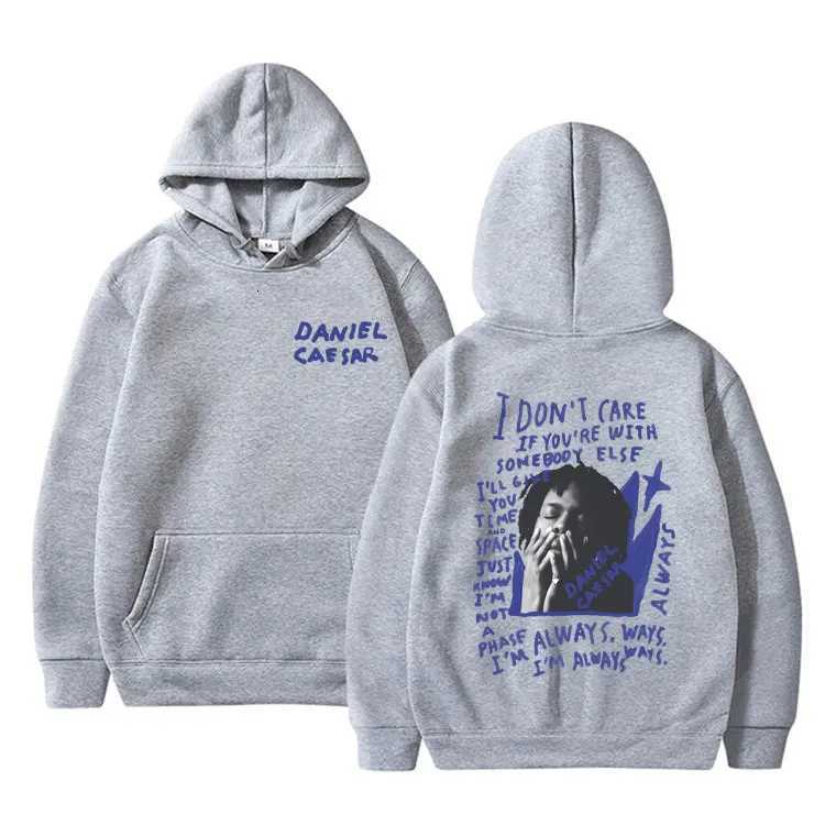 Singer Daniel Caesar Never Enough Always Hoodie Men Fashion Hip Hop Hooded Sweatshirt Unisex Casual Oversized Pullover Hoodies X250812