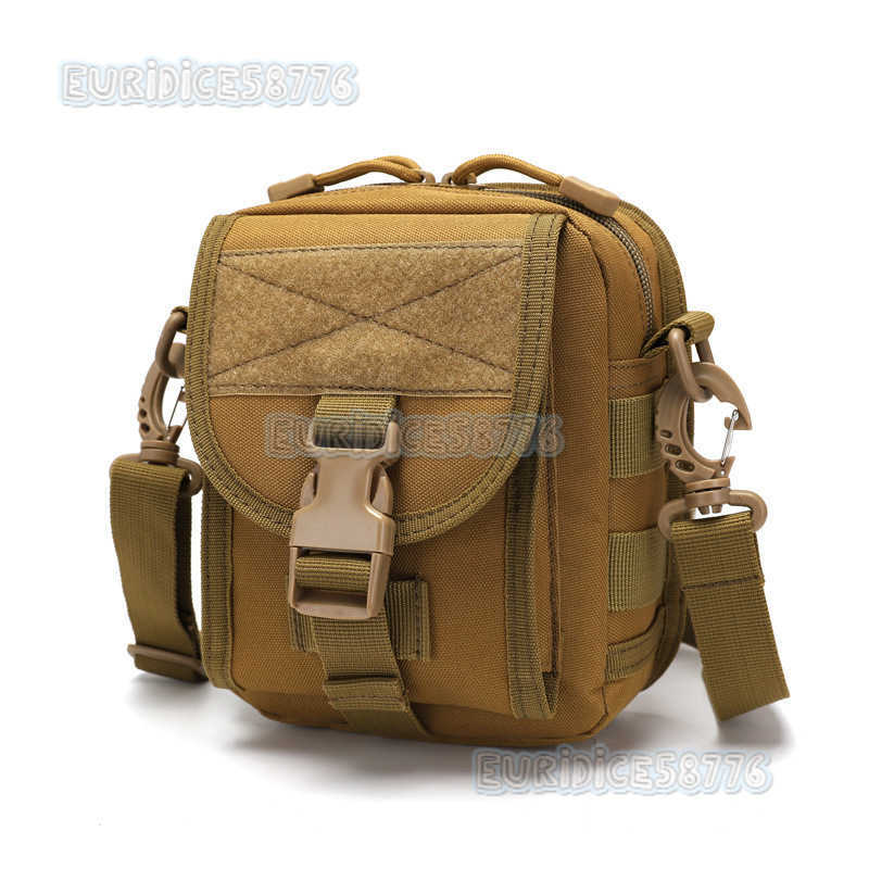 Okali Outdoor Sports Kit Molle Expansion Mobile Phone Bag Small Waist Bag Multifunctional Single Shoulder Messenger Bag H250811