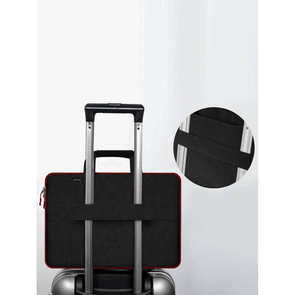 Laptop Shoulder Bag 15 15.6 Inch Compatible Book Pro 16 15.4 Inch,Spill-Resistant Handbag for Most 14"-16" Notebooks