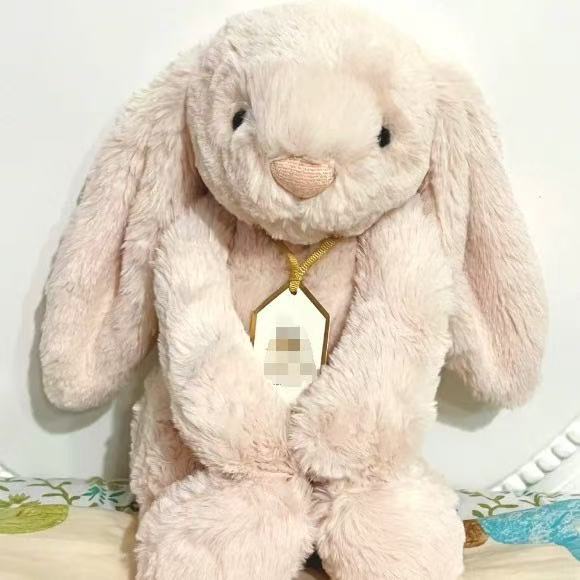 New Christmas Gift puppy bonnie rabbit Model Monster Birthday la bubu doll Stuffed Plush s Jellys Cat gifts Cotton sing C251202