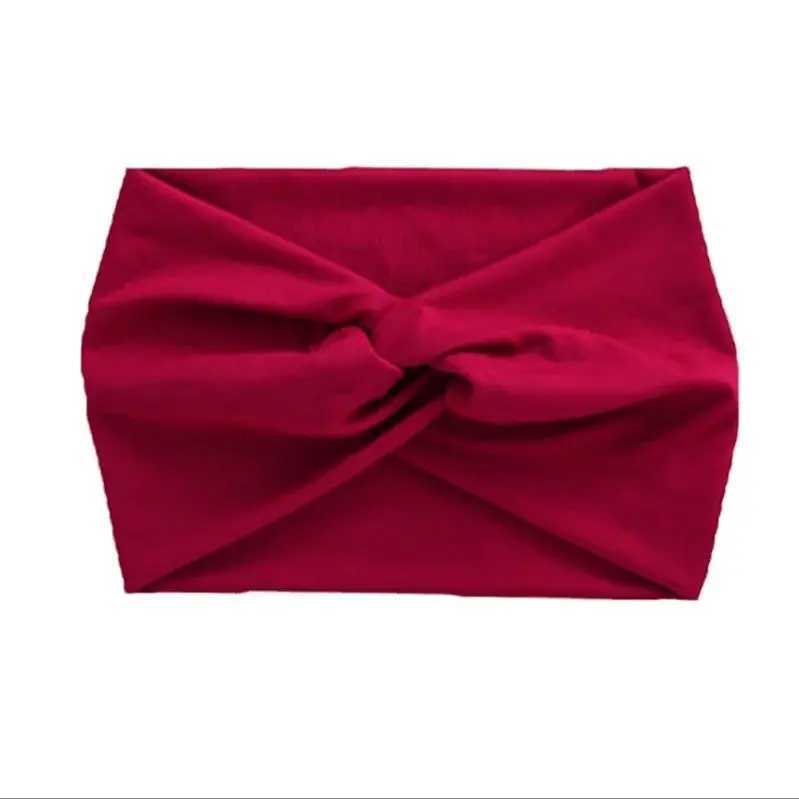 Europe and New Wide Hair Band Wen Sports Cross Band Yoga Elastic Band Hair Accessories X250812