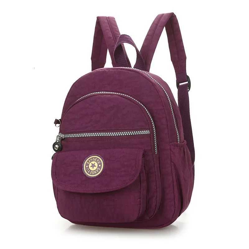 Female Backpack Women School Backpacks for Teenage Mochila Feminina Waterproof Nylon Bagpack Travel Bags Casual Sac dos Y250811