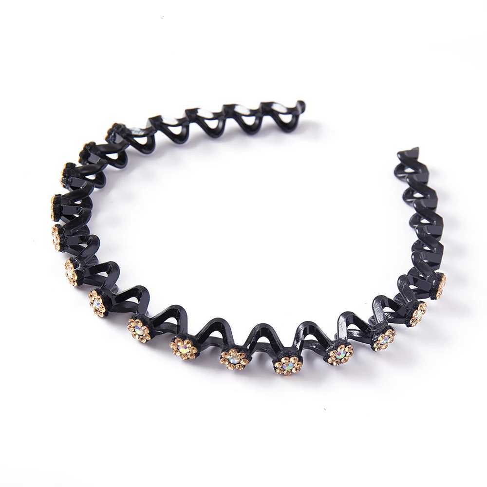 Fashion Small Flower Non-Slip Band Rhinestone Hairbands Elastic Wen Hair Hoop Bands Bezel Girls Hair Accessories Dress X250812